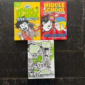 Middle School Book Set By James Patterson